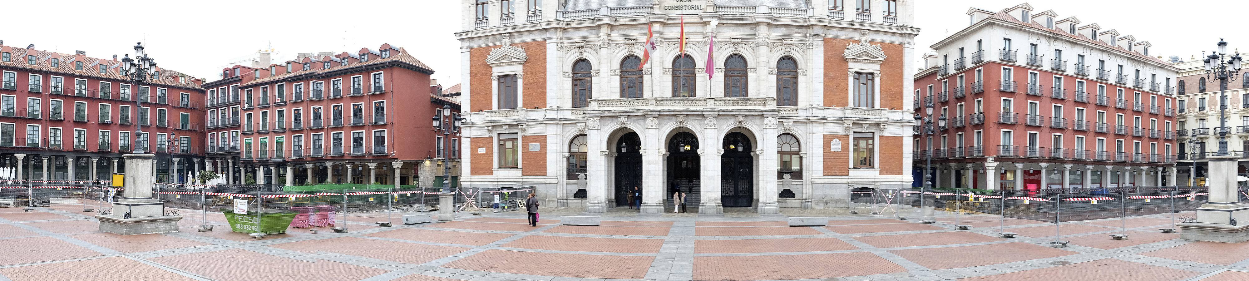 Fotos: Obras de los nuevos accesos al aparcamiento subterráneo de la Plaza Mayor