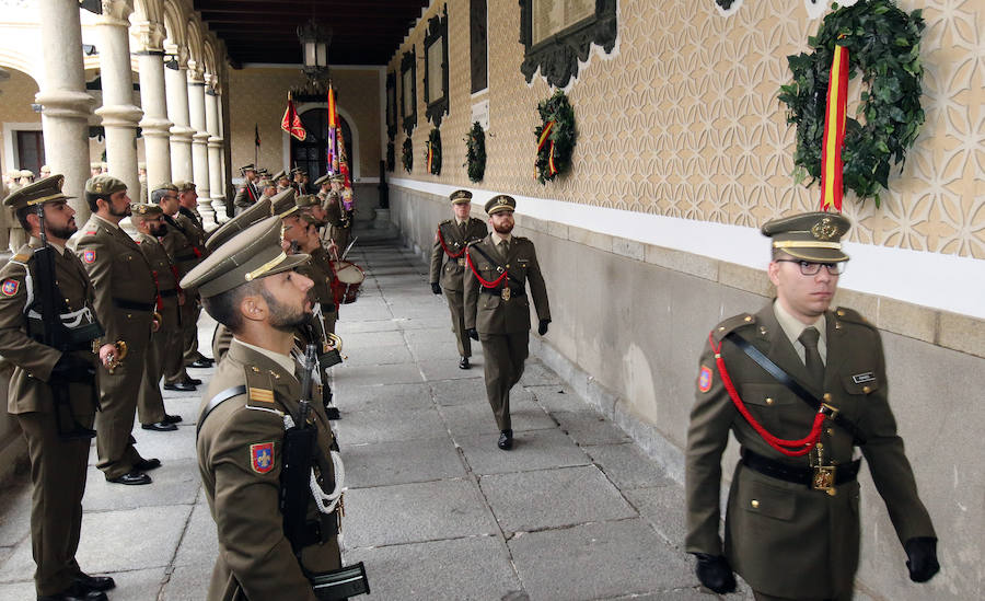 Fotos: Homenaje al brigada segoviano asesinado por ETA