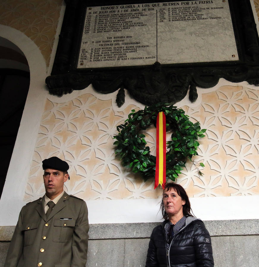 Fotos: Homenaje al brigada segoviano asesinado por ETA