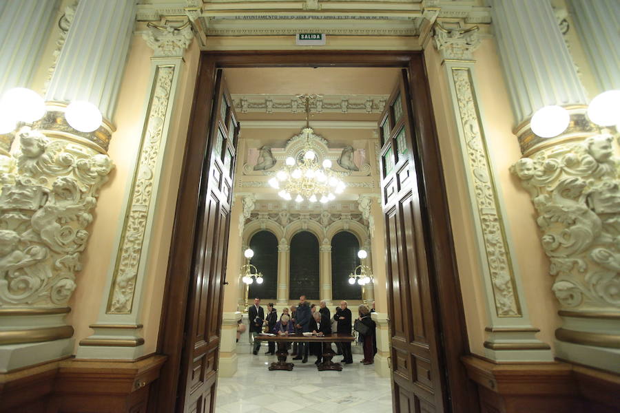 El Ayuntamiento de Valladolid acoge la capilla ardiente por el que fuera su alcalde entre 1979 y 1995