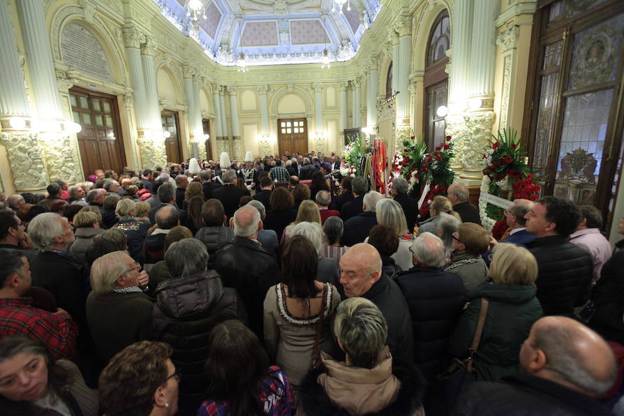 El Ayuntamiento de Valladolid acoge la capilla ardiente por el que fuera su alcalde entre 1979 y 1995