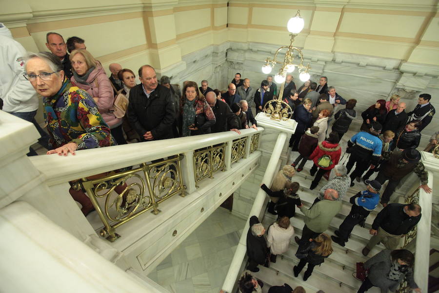 El Ayuntamiento de Valladolid acoge la capilla ardiente por el que fuera su alcalde entre 1979 y 1995