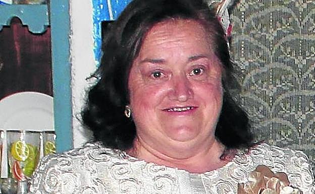 María Luisa, unos años antes de su entrada a la residencia.