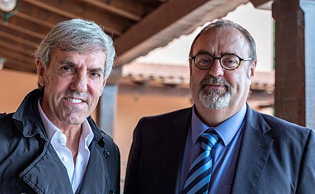 José Moro y Fernando Rey. 