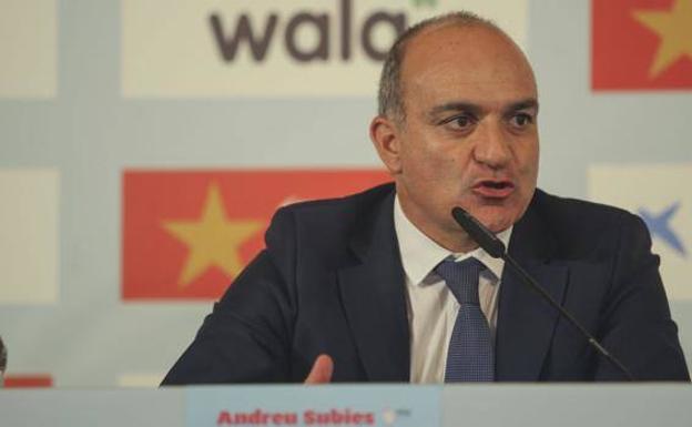 Andreu Subies, expresidente de la Federación Catalana de Fútbol. 