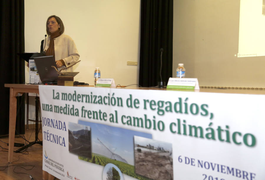 Fotos: Jornada sobre la modernización de riegos en Astudillo