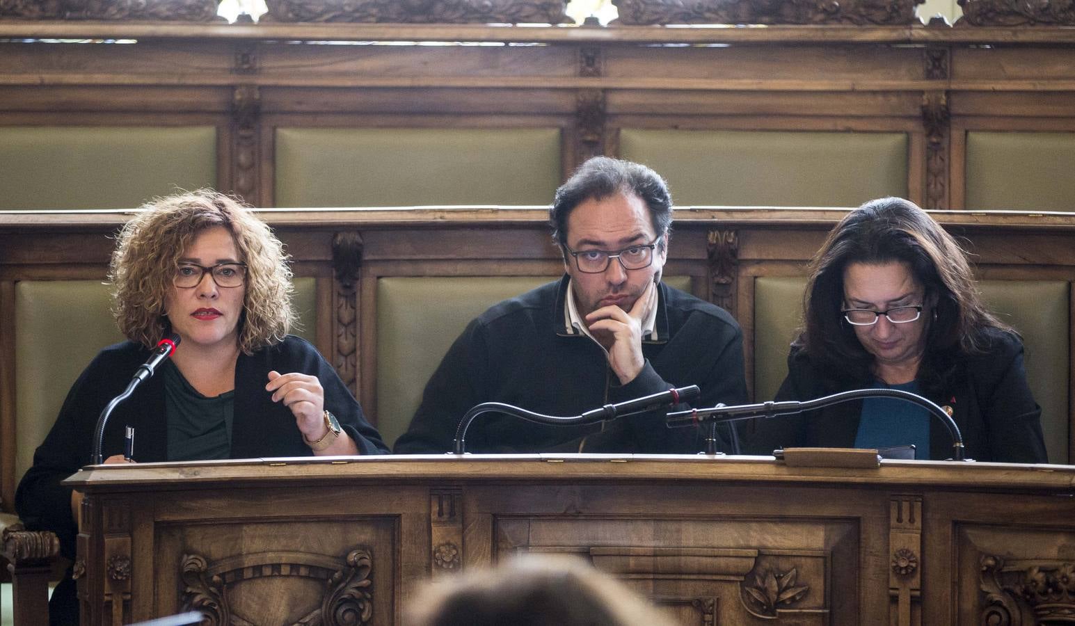 Fotos: Pleno en el Ayuntamiento de Valladolid