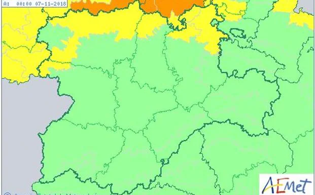 Burgos, León, Palencia y Zamora, en aviso por vientos de entre 70 y 90 km/h