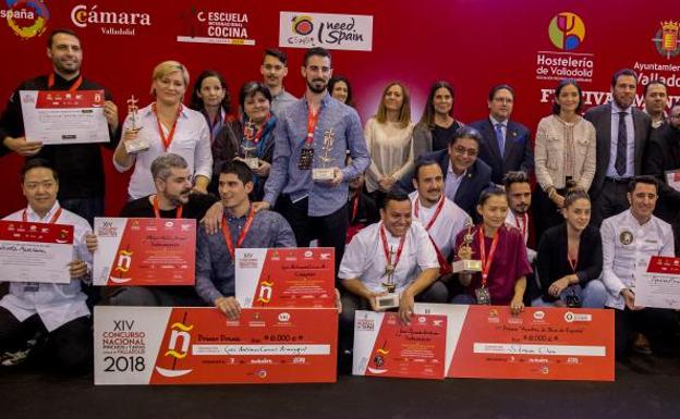 Ganadores del Concurso Nacional y Campeonato Mundial de Tapas.