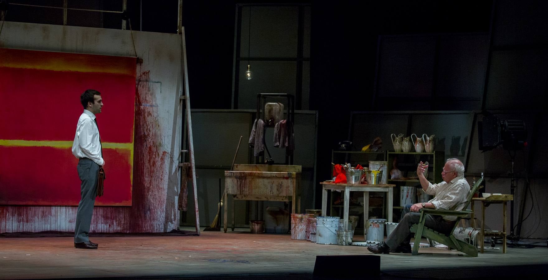 El Teatro Calderón de Valladolid acoge, el viernes y el fin de semana, este montaje que trata sobre la vida de Mark Rothko