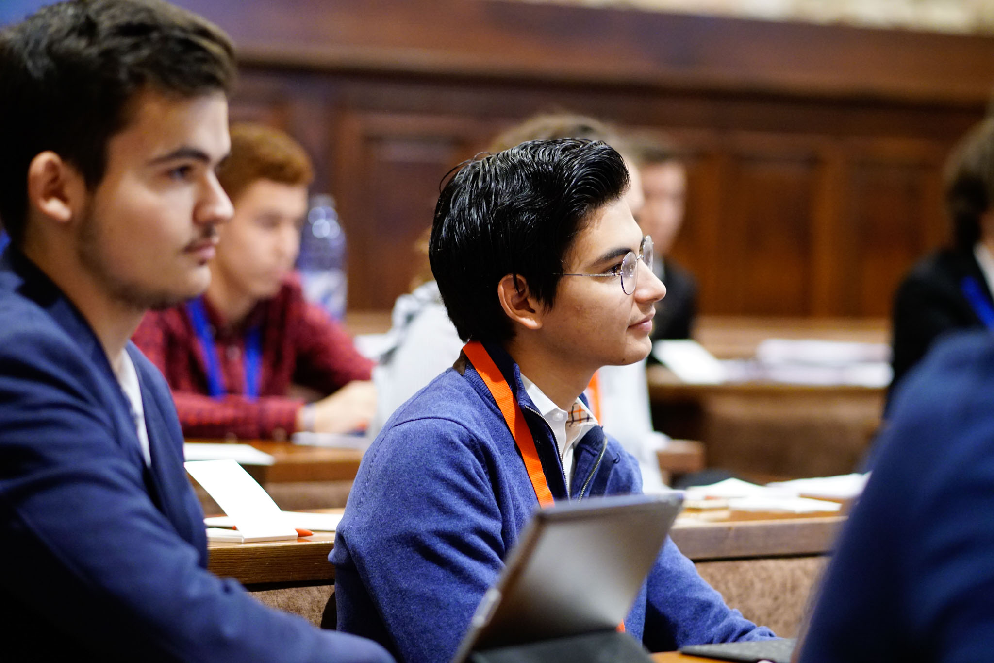 Fotos: Los alumnos de la USAL simulan un debate en el Congreso de los Diputados