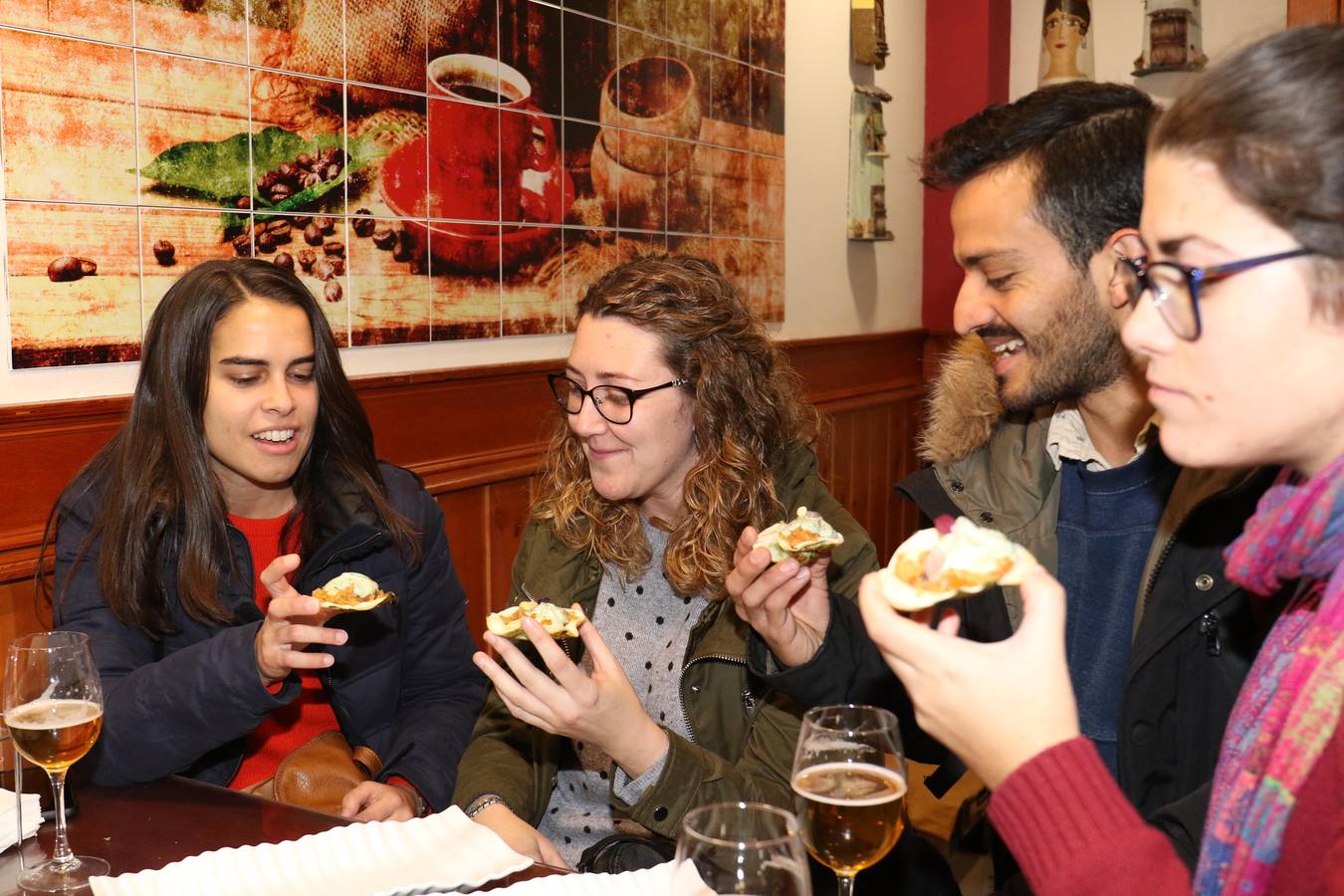 Fotos: Degustación de la tapa ganadora del Concurso de Pinchos en
