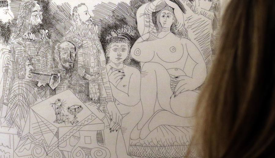 Fotos: El Patio Herreriano de Valladolid acoge por primera vez en España los grabados &#039;Suite 347&#039; de Picasso