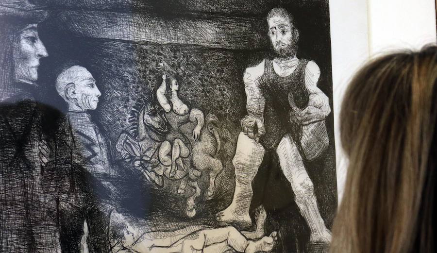 Fotos: El Patio Herreriano de Valladolid acoge por primera vez en España los grabados &#039;Suite 347&#039; de Picasso