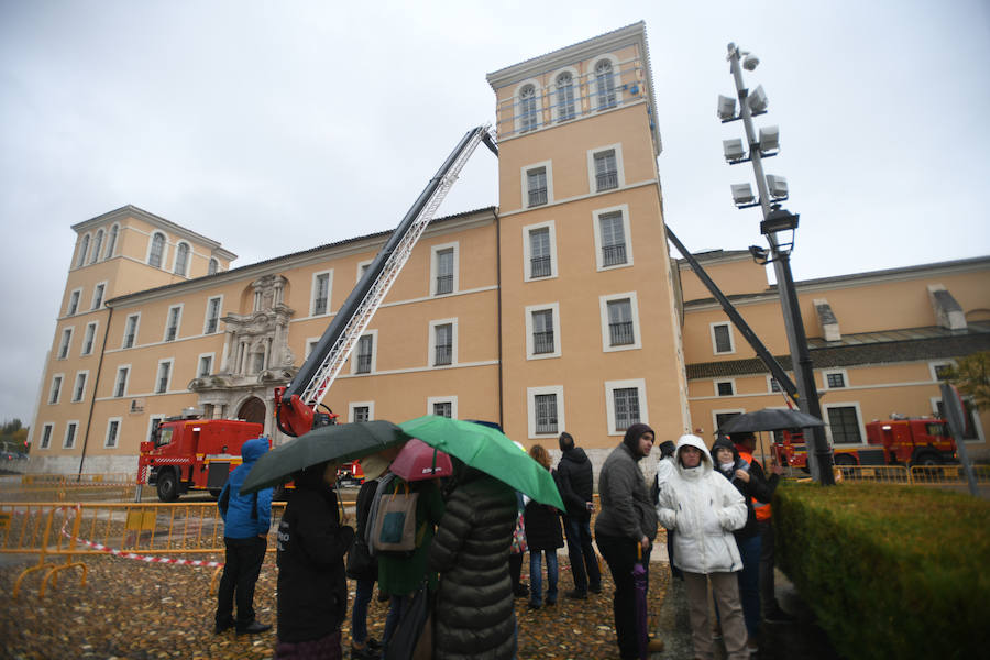 El simulacro se ha llevado a cabo en el Monasterio de Nuestra Señora de Prado