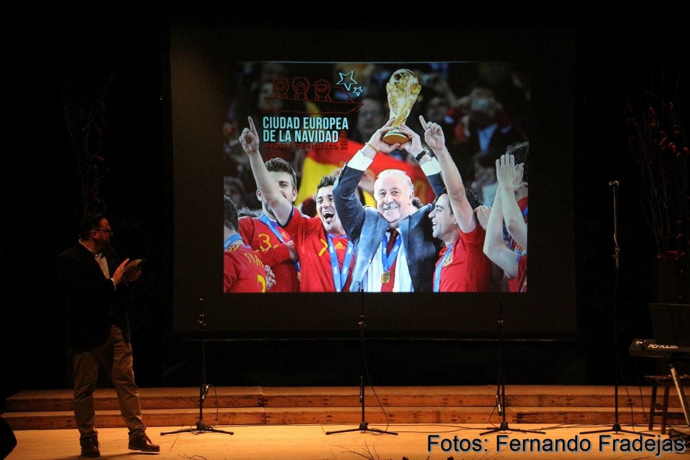 Fotos: Vicente del Bosque, en la gala de la Ciudad Europea de Medina de Rioseco