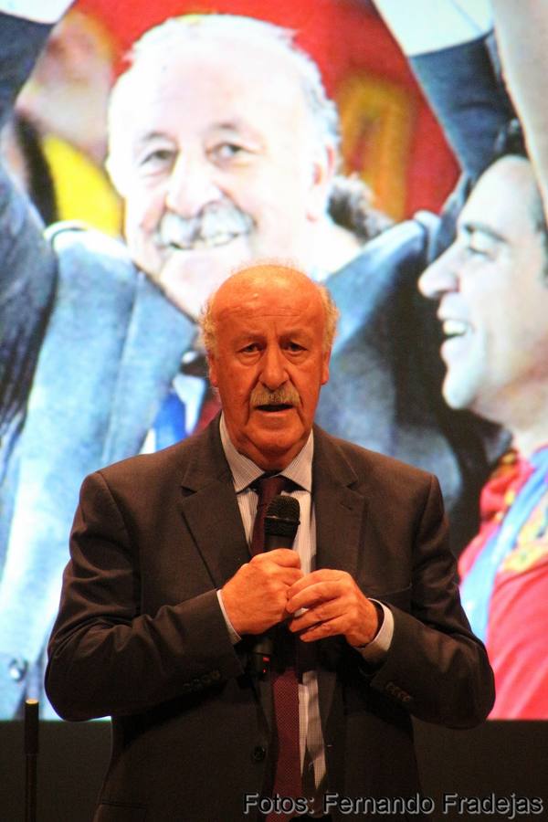 Fotos: Vicente del Bosque, en la gala de la Ciudad Europea de Medina de Rioseco