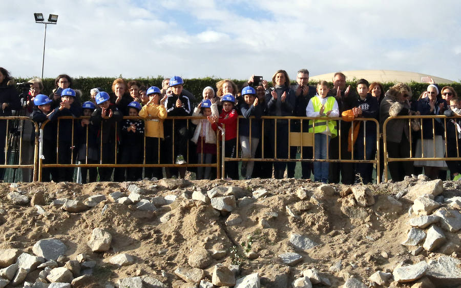 Fotos: Colocación de la primera piedra del colegio de las Madres Concepcionistas en La Lastrilla