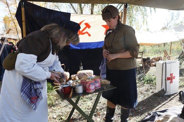 Fotos: Recreación en Zamora de la Batalla de Stalingrado
