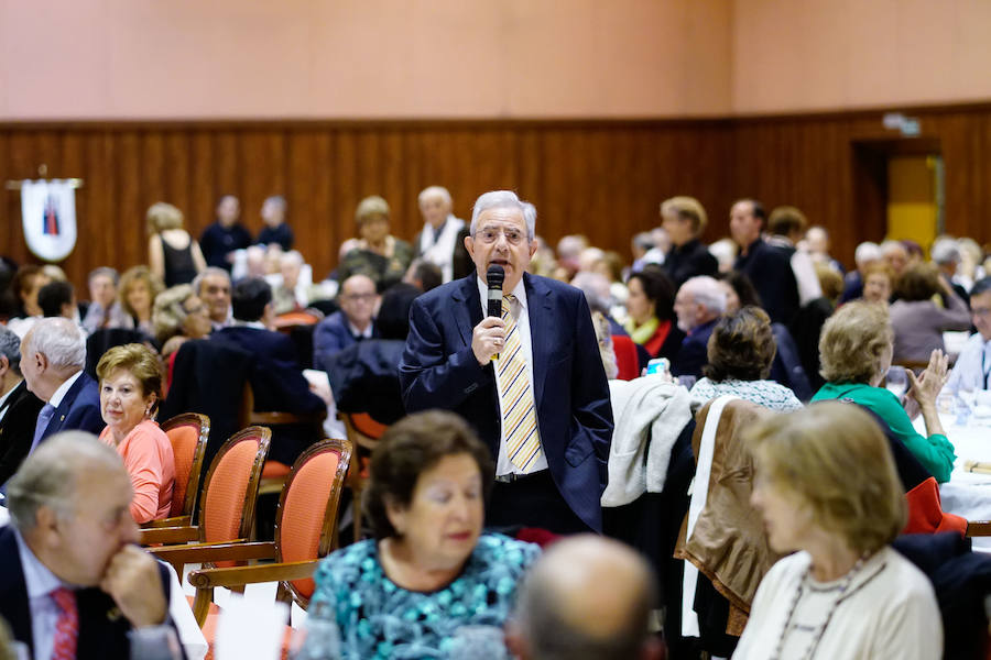 Fotos: Multitudinaria cena de cientos de capistas llegados de toda España en Salamanca