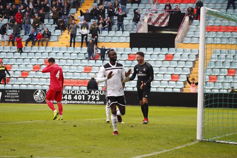 Fotos: Partido entre Salamanca CF y Real Madrid Castilla