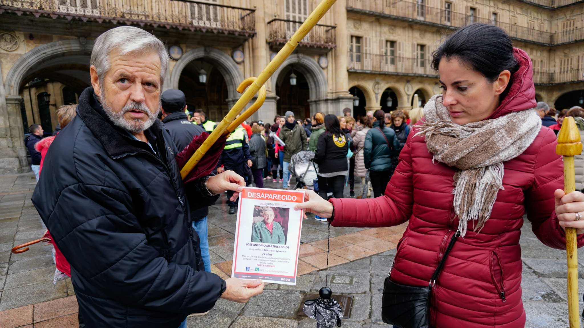 Continúa la búsqueda de José Antonio Martínez Bolos, el hombre de 72 años enfermo de Alzheimer y desaparecido hace ya seis días en la calle Azafranal