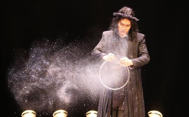Espectáculo de magia. 