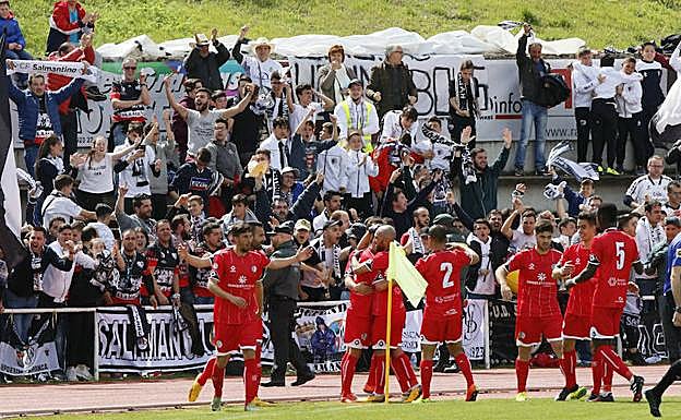 El Salamanca CF saca este miércoles a la venta las entradas para el derbi del domingo