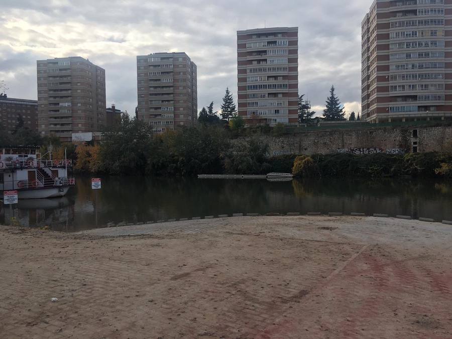 Fotos: Nuevas rampas de acceso al Pisuerga para emergencias