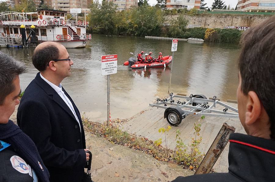 Fotos: Nuevas rampas de acceso al Pisuerga para emergencias