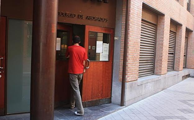  Sede del colegio de Abogados en Valladolid. 