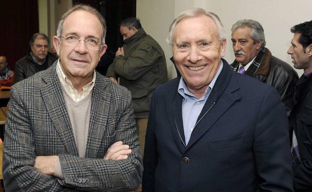 José Luis López Cerrón y Javier Mínguez, en una imagen de 2013. 