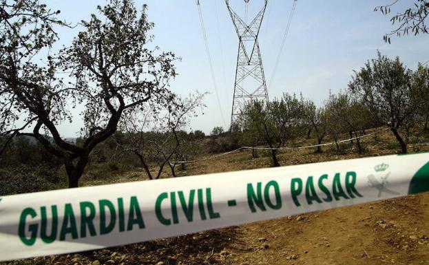 Imagen de una intervención de la Guardia Civil.