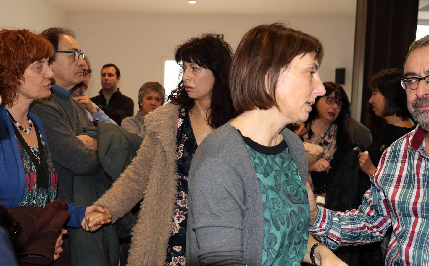 Fotos: Despedida a José Manuel de la Huerga en el tanatorio de El Salvador