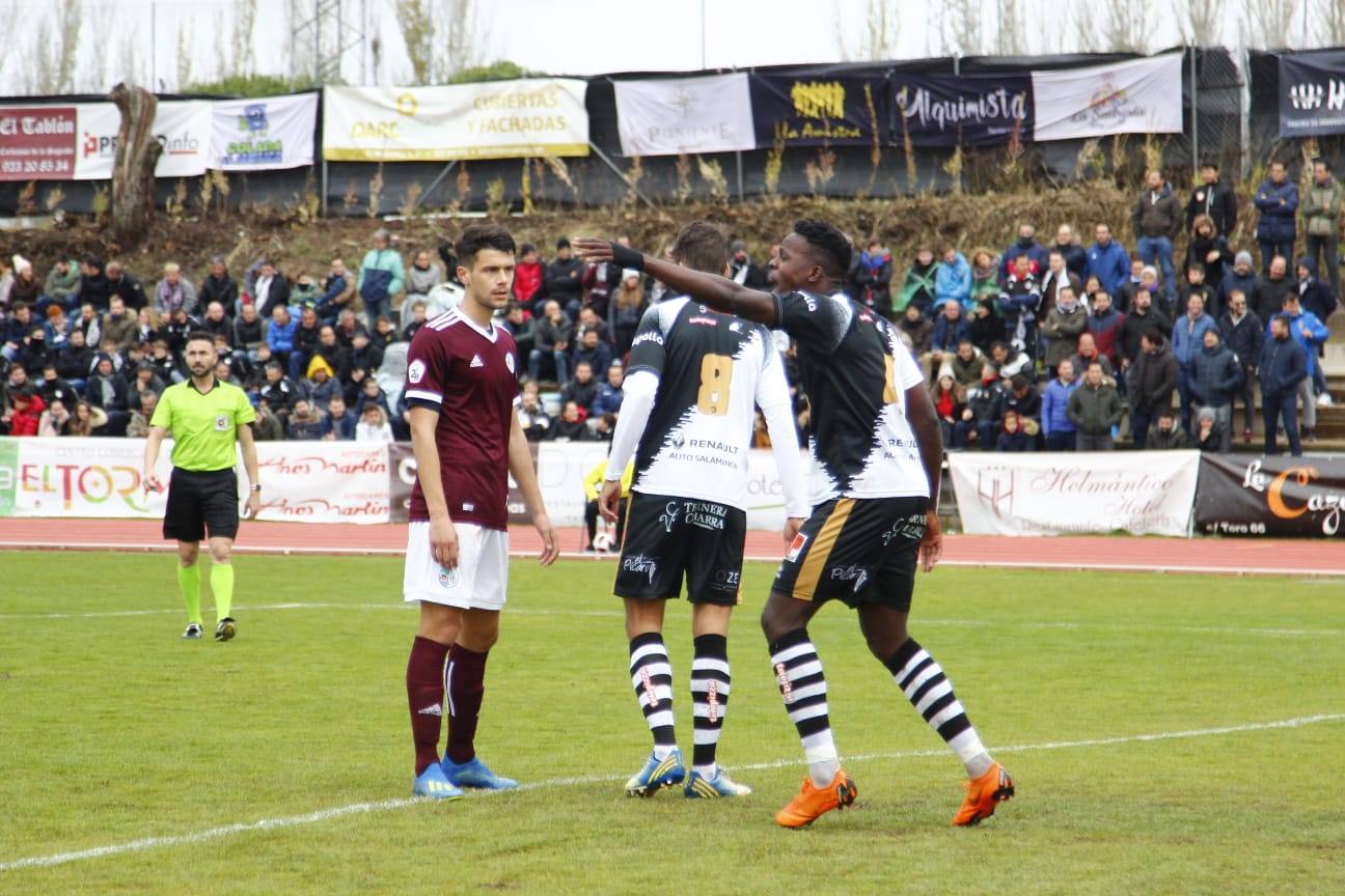 Fotos: Unionistas y Salamanca CF firman tablas en el derbi (1-1)