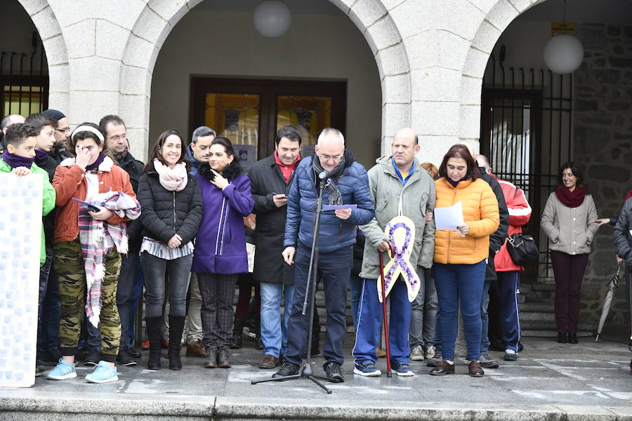 Fotos: Actos contra la violencia de género en El Espinar