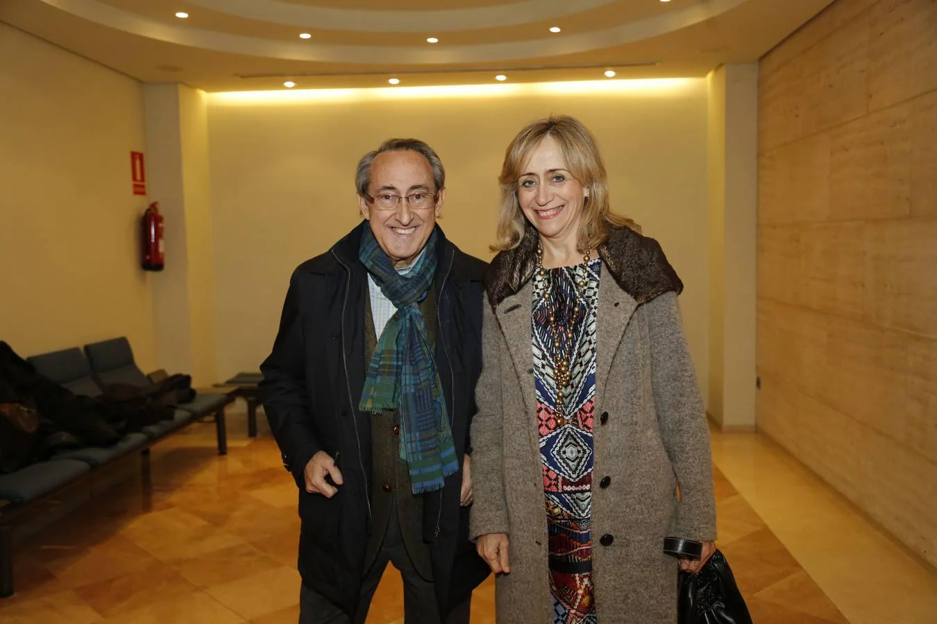 Julio Valles y María José de la Fuente.