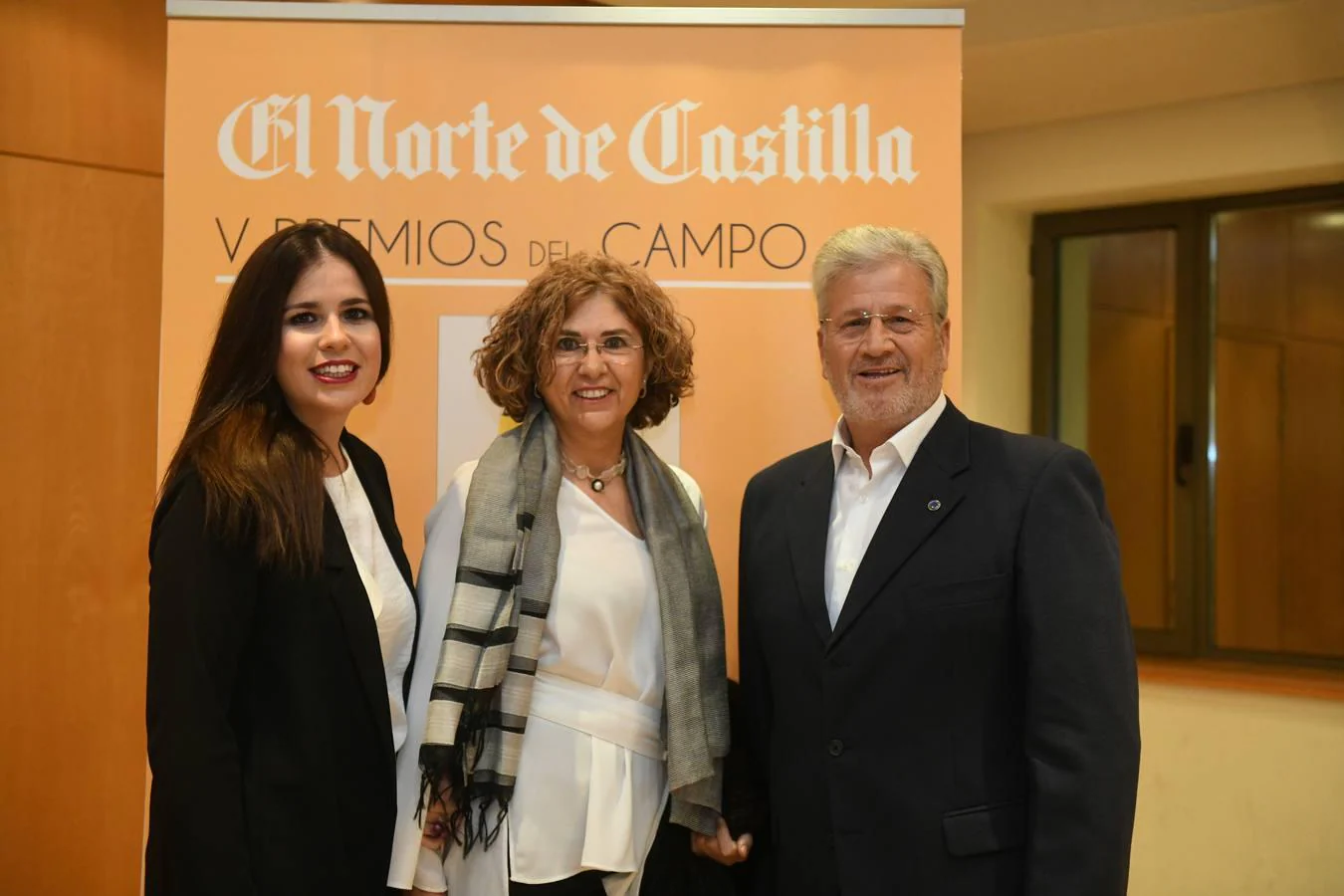 Teresa López, Belén Torrecilla y Julio López.