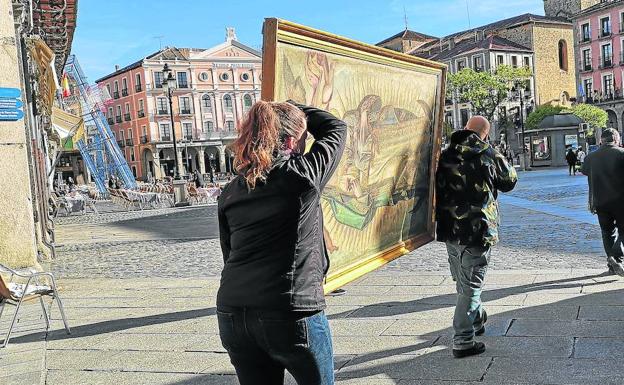 La Catedral de Segovia viste su sótano para exhibir su colección de pintura flamenca