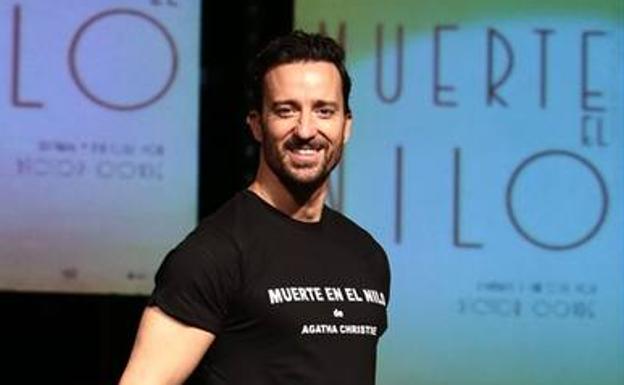 Pablo Puyol, en la presentación de 'Muerte en el Nilo'.