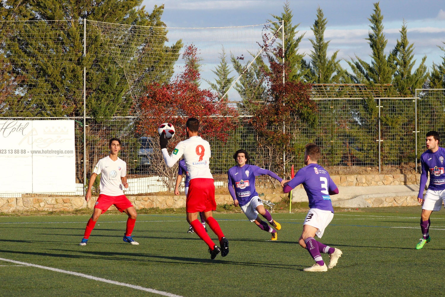 Encuentro correspondiente a la jornada 15 del Grupo VIII de Tercera División