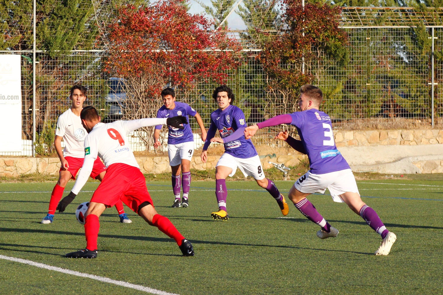Encuentro correspondiente a la jornada 15 del Grupo VIII de Tercera División