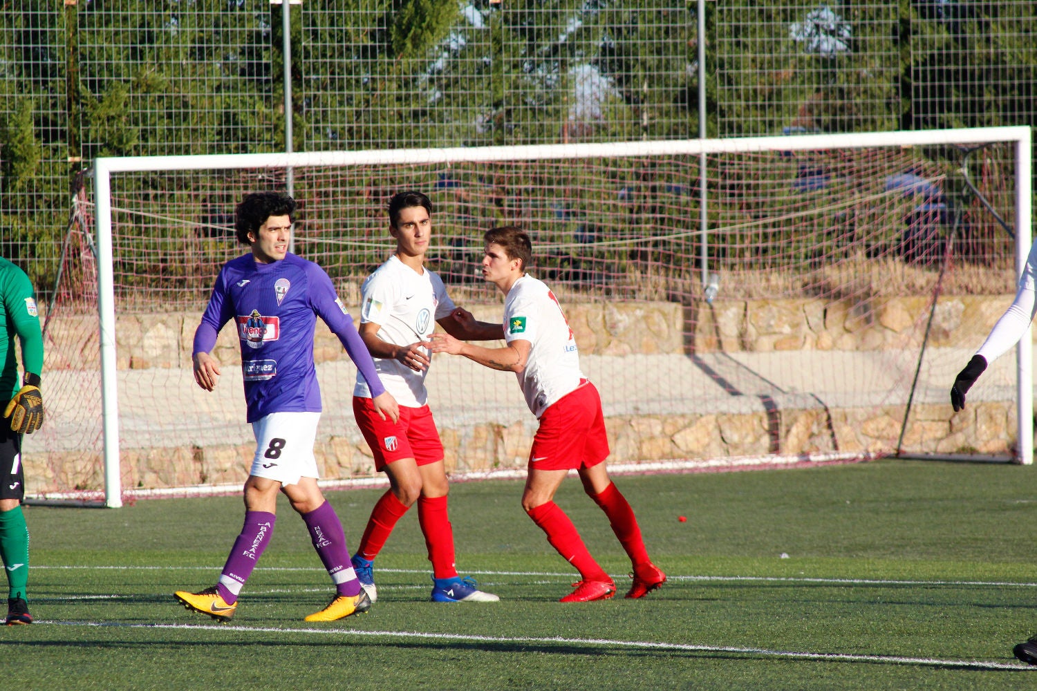 Encuentro correspondiente a la jornada 15 del Grupo VIII de Tercera División