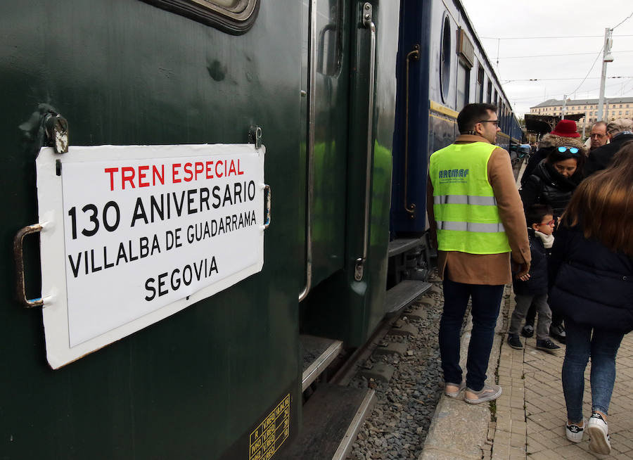 Fotos: 130 Aniversario de la línea de ferrocarril Villalba-Segovia