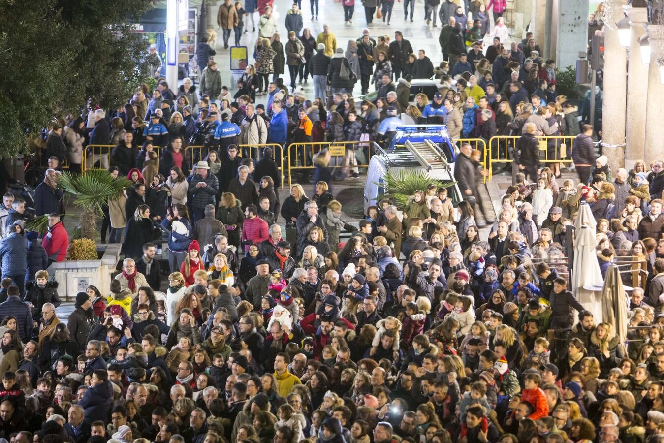 Fotos: Encendido de las luces de Navidad en Valladolid