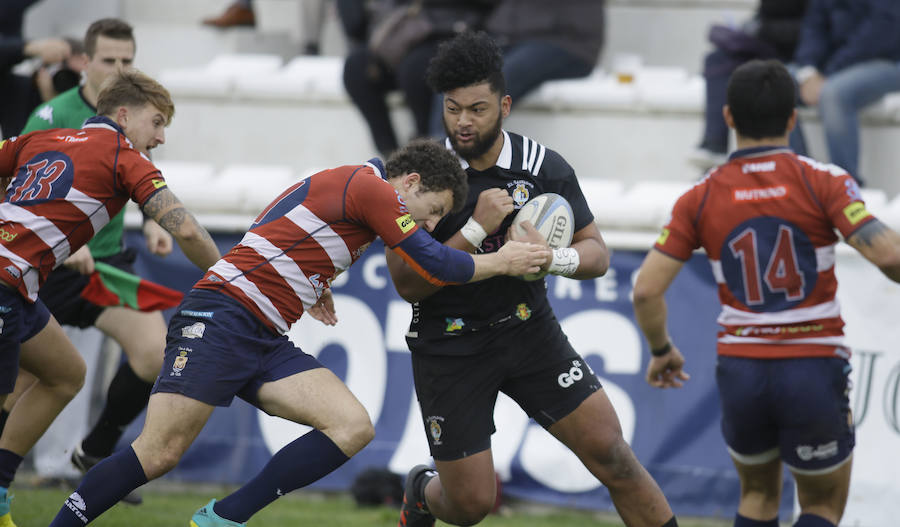 Partido correspondiente a la jornada 10 de la División de Honor de Rugby 2018/2019 disputado en San Román