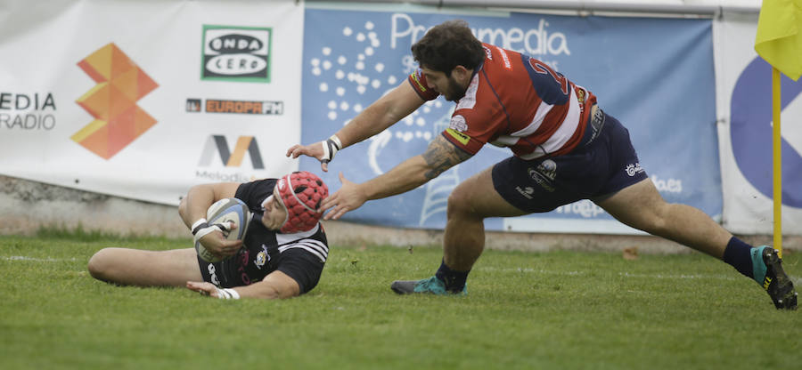 Partido correspondiente a la jornada 10 de la División de Honor de Rugby 2018/2019 disputado en San Román