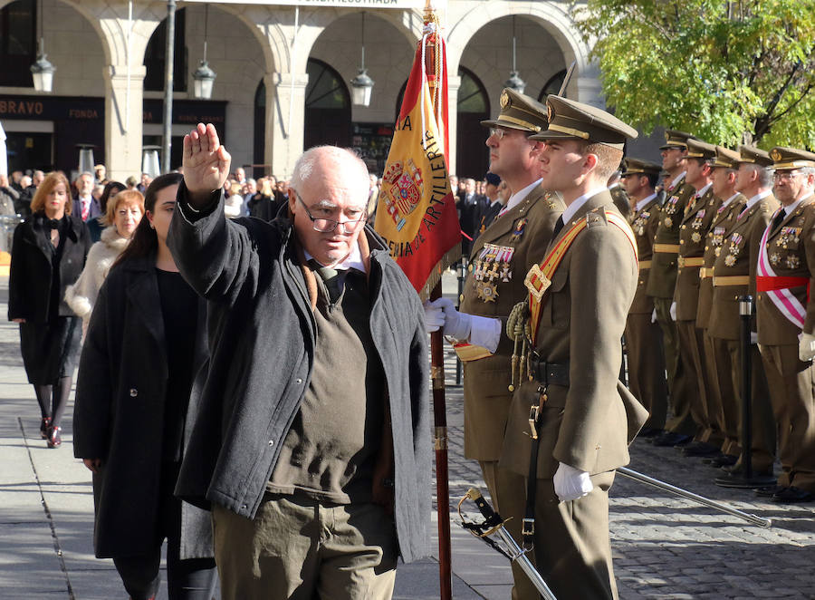 Fotos: Jura de Bandera en la Plaza Mayor de Segovia