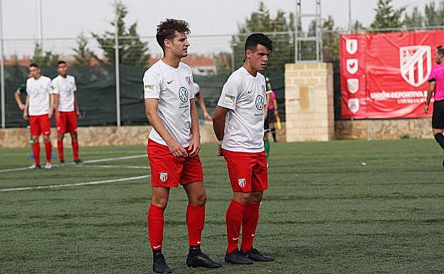 Nacho y Alberto, en un encuentro del Santa Marta