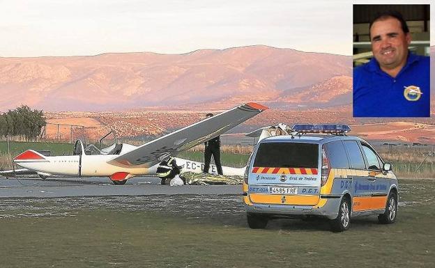 José Antonio González, «el alma» de Fuentemilanos y un piloto con 7.000 horas de vuelo en planeadores